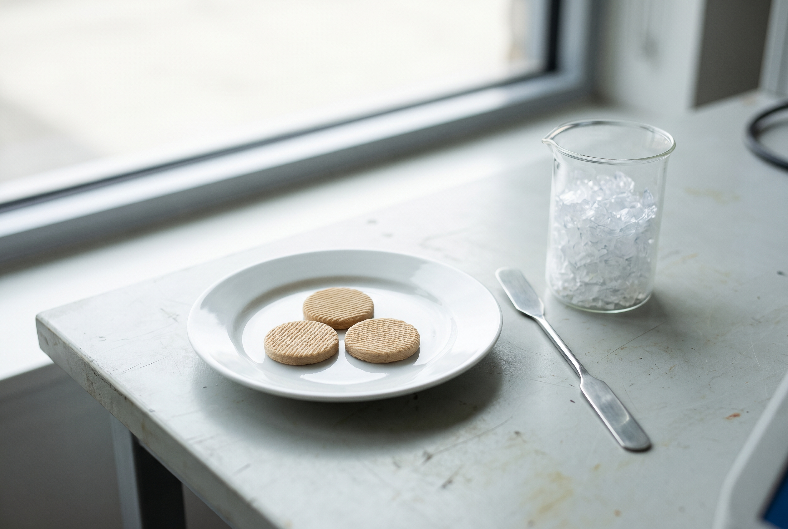 Scientists turned plastic bottles into cookies. Nobody has eaten one yet