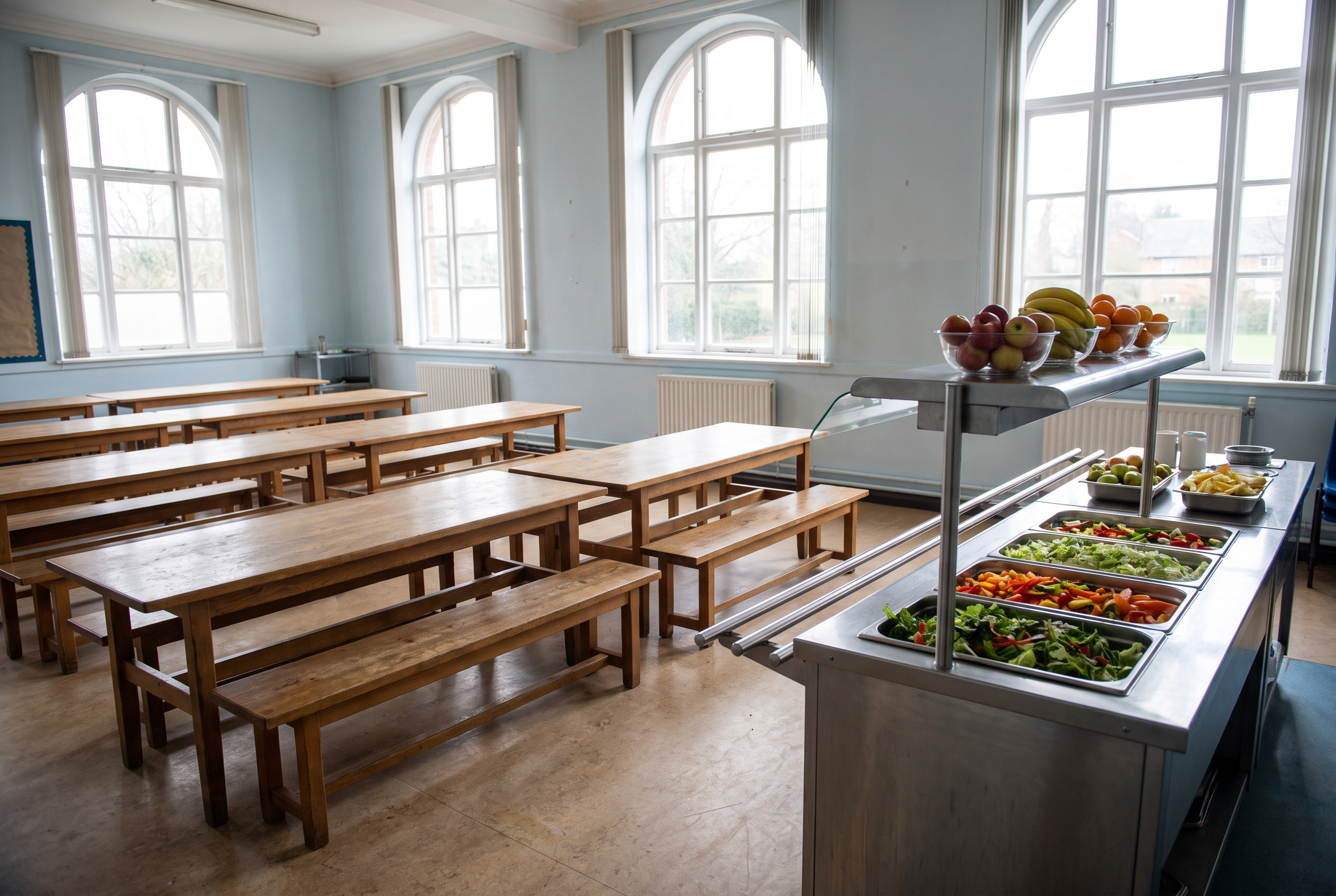 School dinners are being rewritten: no fruit juice, more fibre, and a governor in charge of food