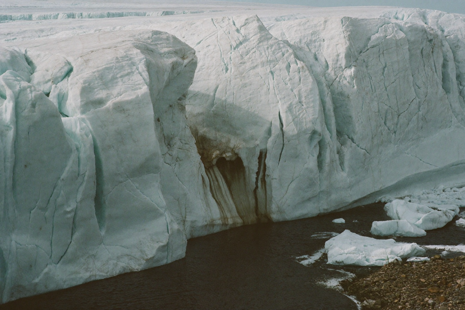 Thirteen years of stakes in the ice: what one Greenland ice cap has lost